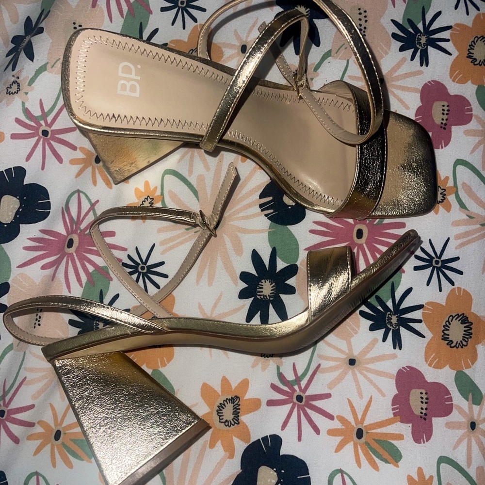 Gold Heels